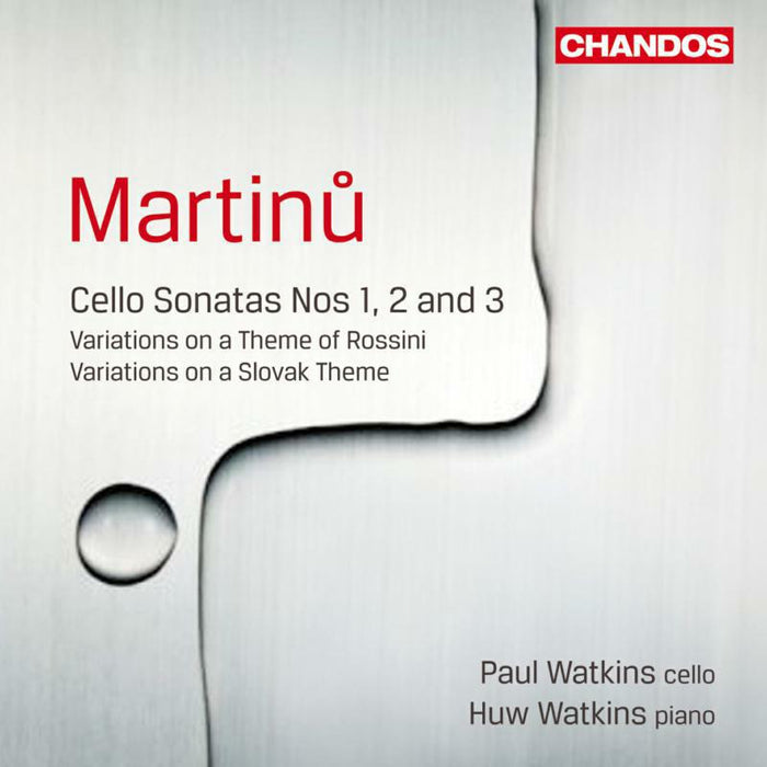 P.Watkins:H.Watkins - Martinu: Cello Sonatas 1, 2 3 - CHAN10602