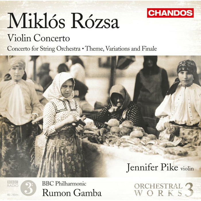 Jennifer Pike:Bbc Phil:Gamba - Rozsa: Violin Concerto - CHAN10738