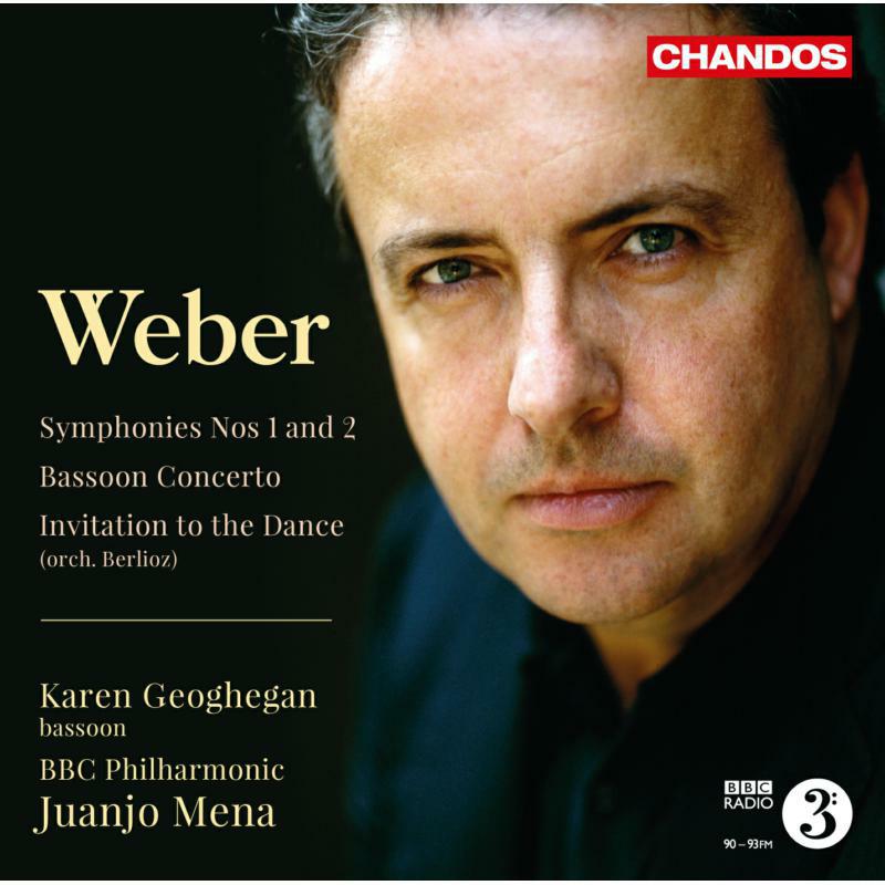 Geoghegan:Bbc Phil:Mena - Weber: Symphonies Nos. 1/ 2 - CHAN10748