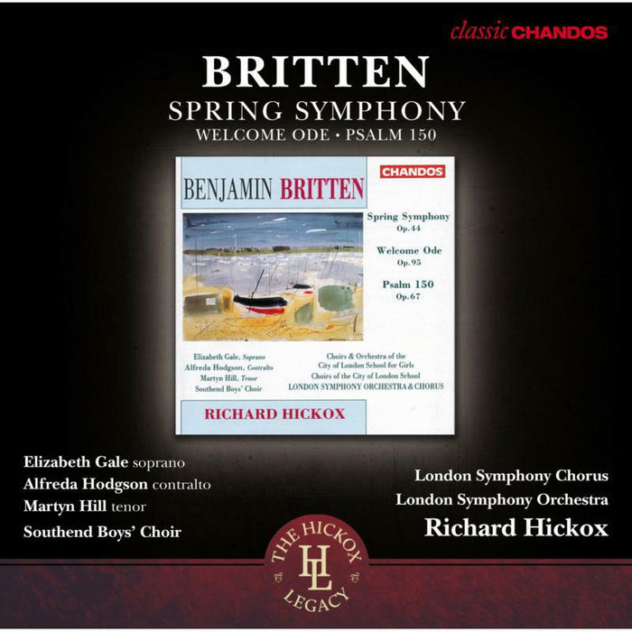 Elizabeth Gale:Lso - Britten: Spring Symphony - CHAN10782X