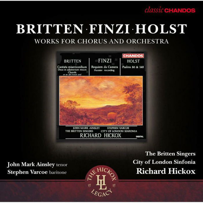 Alison Barlow:John Mark - Finzi: Works For Chorus And Orchestra - CHAN10783X