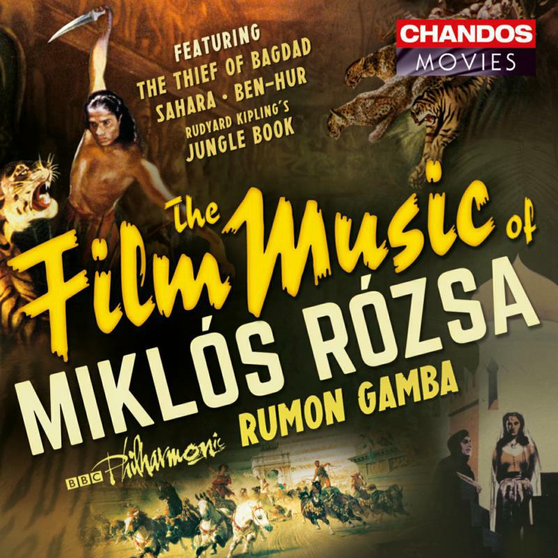 Bbc Phil:Gamba - Rozsa: Film Music Suites - CHAN10806