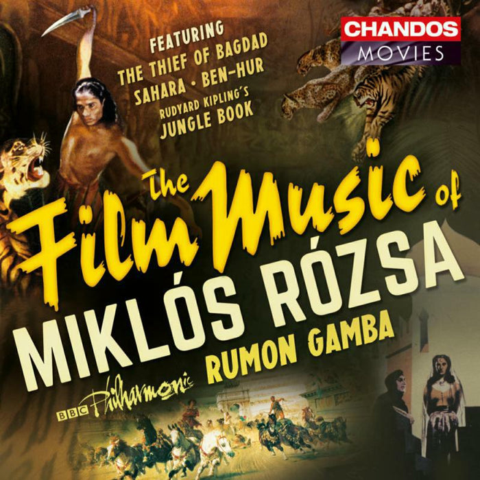 Bbc Phil:Gamba - Rozsa: Film Music Suites - CHAN10806