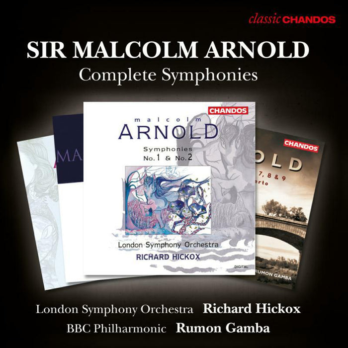 Lso/Bbc Phil/Hickox/Gamba - Arnold:Complete Symphonies - CHAN10853(4)X