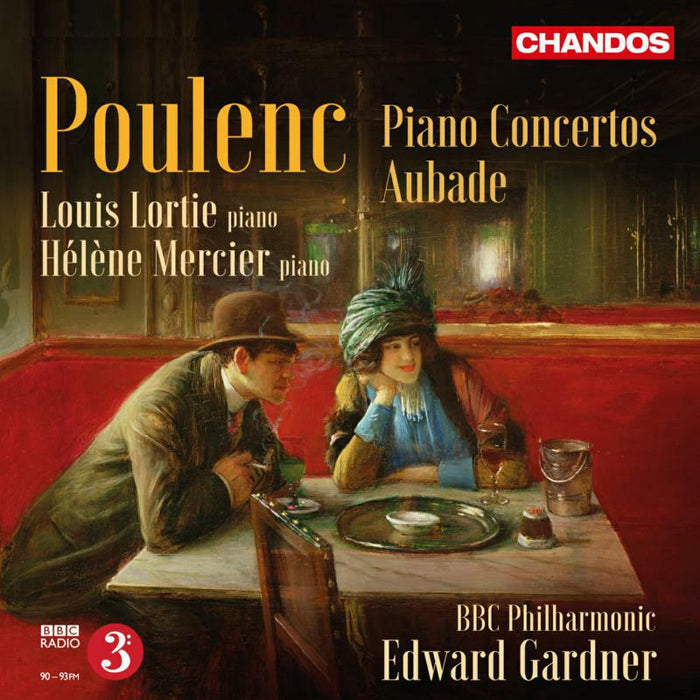 Lortie//Bbc Phil/Gardner - Poulenc:Piano Concertos - CHAN10875