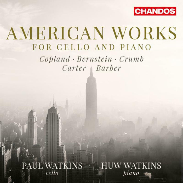 Paul/Hew Watkins - American Cello/Piano Works - CHAN10881
