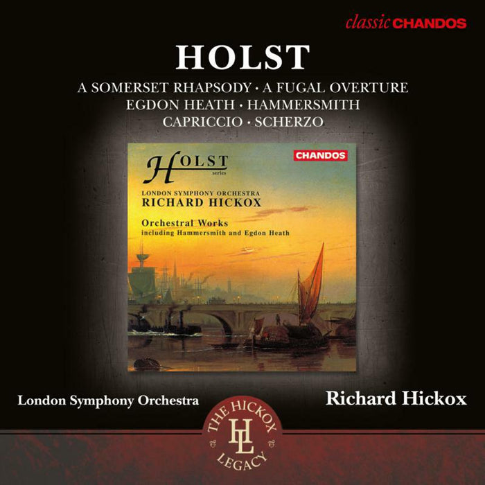 Lso/Hickox - Holst:Somerset Rhapsody - CHAN10911X