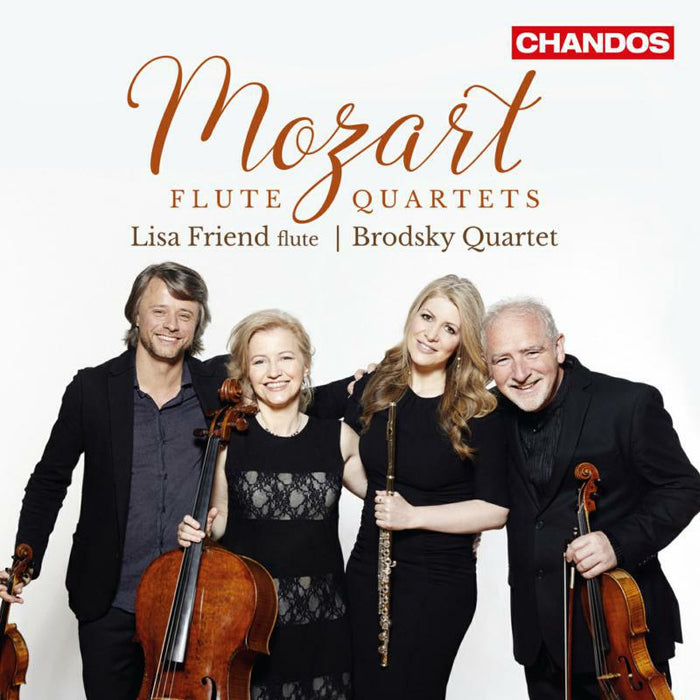 Lisa Friend/Brodsky Quartet - MOZART:FLUTE QUARTETS - CHAN10932