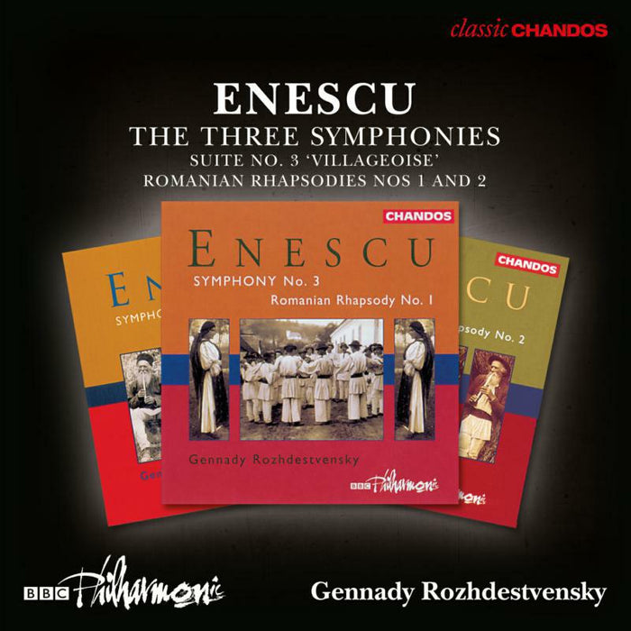 Bbc Phil/Rozhdestvensky - ENESCU:THE THREE SYMPHONIES - CHAN10984(3)X