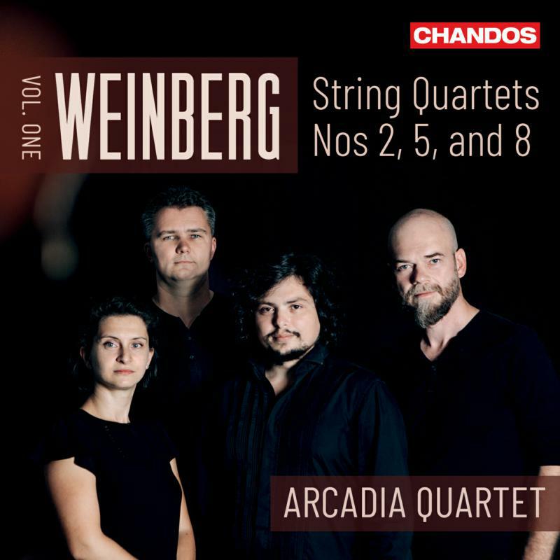 Arcadia Quartet - Mieczys?aw Weinberg: String Quartets Vol. 1 - CHAN20158