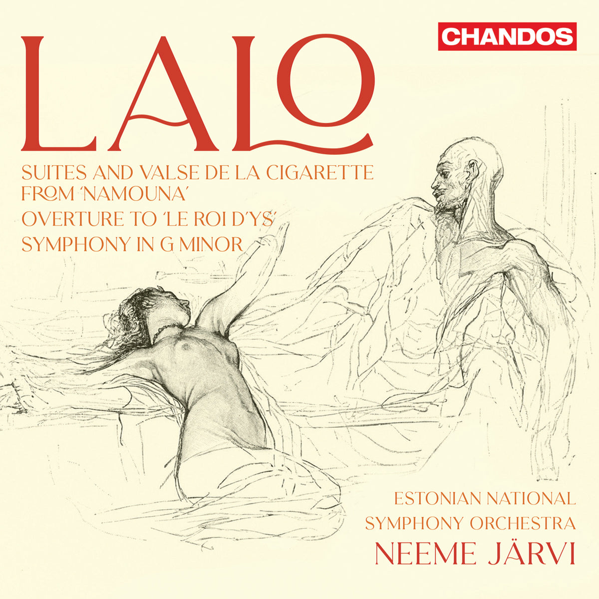 Estonian National Symphony Orchestra; Neeme Jarvi - Edouard Lalo: Orchestral Works - CHAN20183