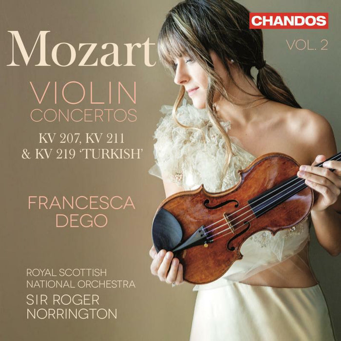 Dego/Rsno/Norrington - Wolfgang Amadeus Mozart: Violin Concertos Vol. 2 - KV 207, KV 211 & KV 219 'Turkish' - CHAN20263