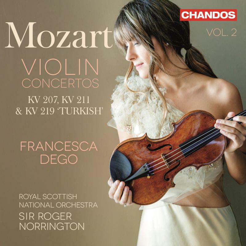Dego/Rsno/Norrington - Wolfgang Amadeus Mozart: Violin Concertos Vol. 2 - KV 207, KV 211 & KV 219 'Turkish' - CHAN20263