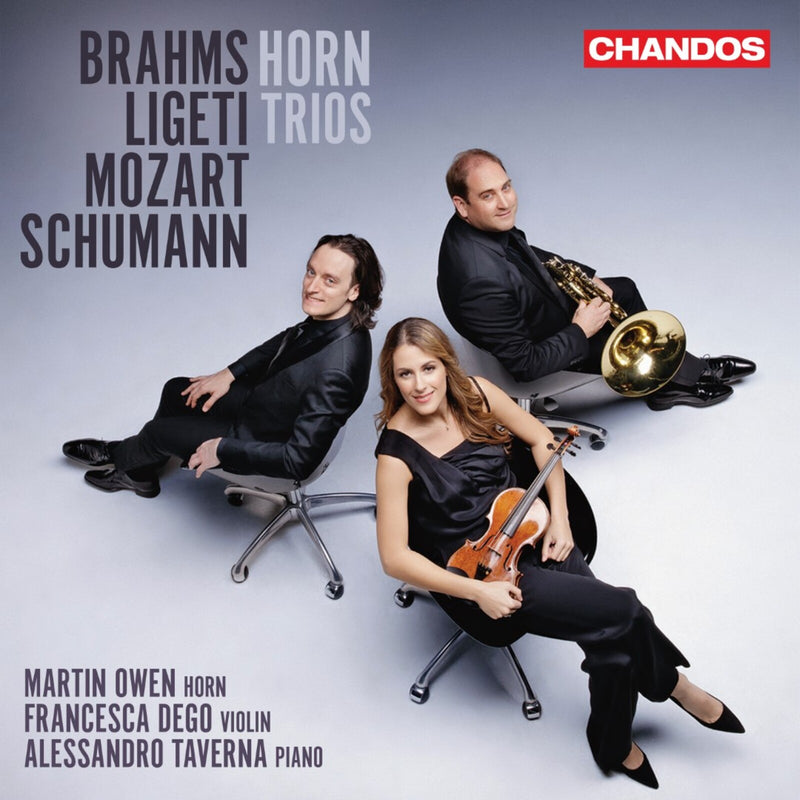Martin Owen; Francesca Dego; Alessandro Taverna - Brahms, Ligeti, Mozart, Schumann: Horn Trios - CHAN20280