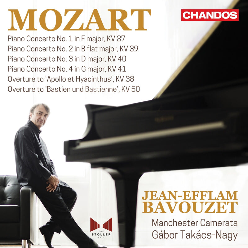 Jean-Efflam Bavouzet; Manchester Camerata; Gabor Takacs-Nagy - Wolfgang Amadeus Mozart: Piano Concertos, Vol. 10 - CHAN20323