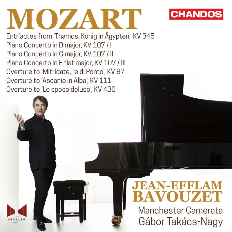 Jean-Efflam Bavouzet; Manchester Camerata; Gabor Takacs-Nagy - Wolfgang Amadeus Mozart: Piano Concertos, Vol. 11 - CHAN20331