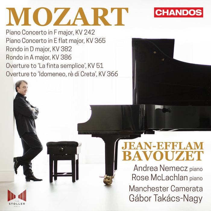 Jean-Efflam Bavouzet; Andrea Nemecz; Rose McLachlan; Manchester Camerata; Gabor Takacs-Nagy - Wolfgang Amadeus Mozart: Piano Concertos, Vol. 12 - CHAN20339