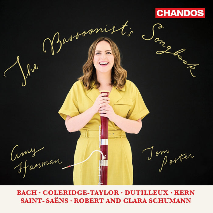 Amy Harman; Tom Poster - The Bassoonist's Songbook (J.S. Bach; Coleridge-Taylor; Dutilleux; Kern; Saint-Saens; Robert Schumann; Clara Schumann) - CHAN20360