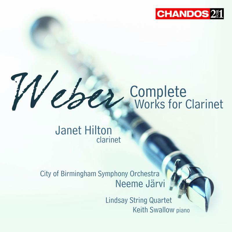 Cbso:Jarvi:Hilton:Swallow - WEBER: CLARINET WORKS - CHAN241-36