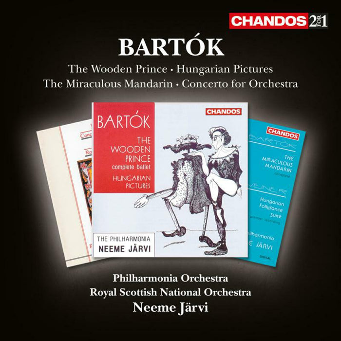 Rsno:Jarvi - Bartok: Orchestral Works - CHAN241-52