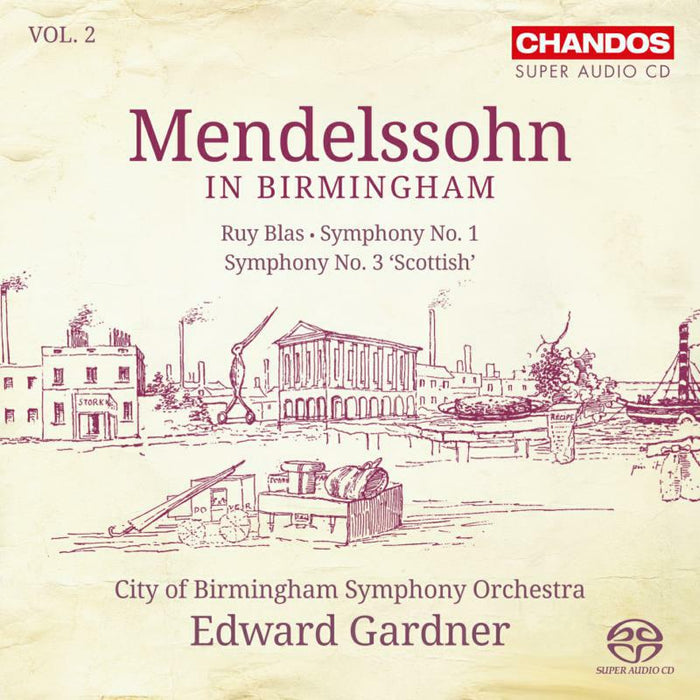 Cbso:Gardner - Mendelssohn In Birmingham Vol.2 - CHSA5139