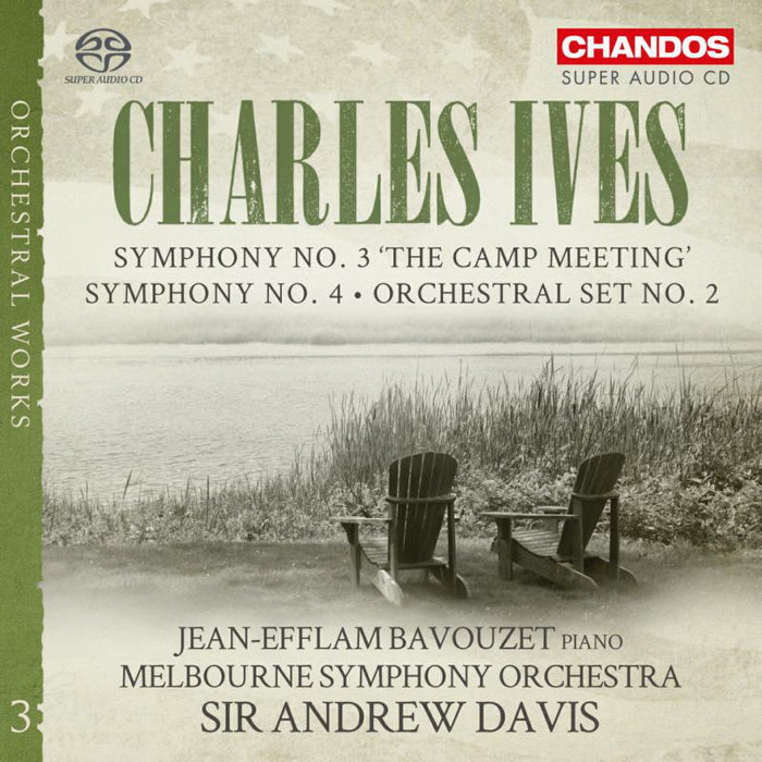 Bavouzet/Melbourne So/Davis - IVES:ORCHESTRAL WORKS VOL 3 - CHSA5174