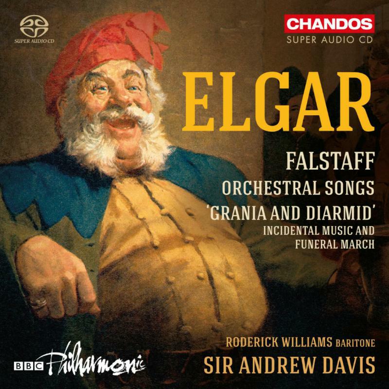 Williams/Bbc Philar/Davis - Edward Elgar: Falstaff Orchestral Songs, Grania and Diarmid - CHSA5188