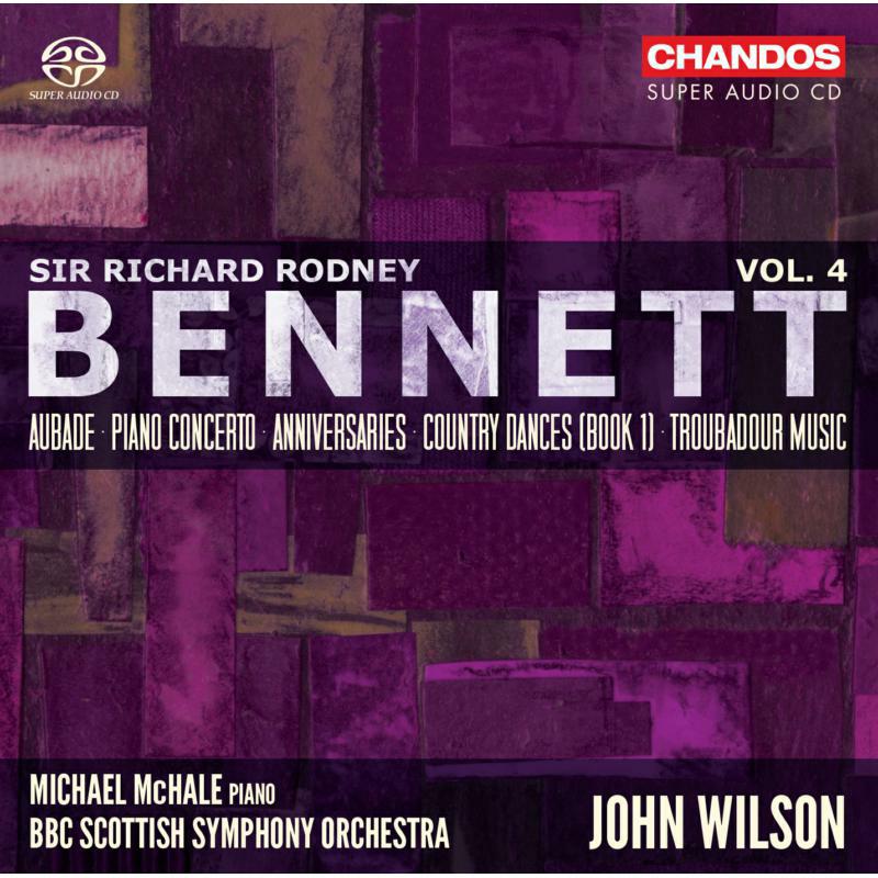 Mchale/Bbcsso/Wilson - Sir Richard Rodney Bennett: Piano Concerto, Vol. 4 - CHSA5244
