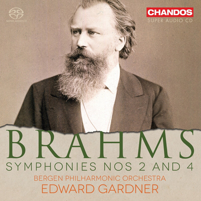 Bergen Philharmonic Orchestra; Edward Gardner - Johannes Brahms: Symphonies Nos. 2 and 4 - CHSA5248