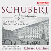 City of Birmingham Symphony Orchestra; Edward Gardner - Franz Schubert: Symphonies Nos 1 and 4 'Tragic'; Overture to 'Fierrabras' - CHSA5265