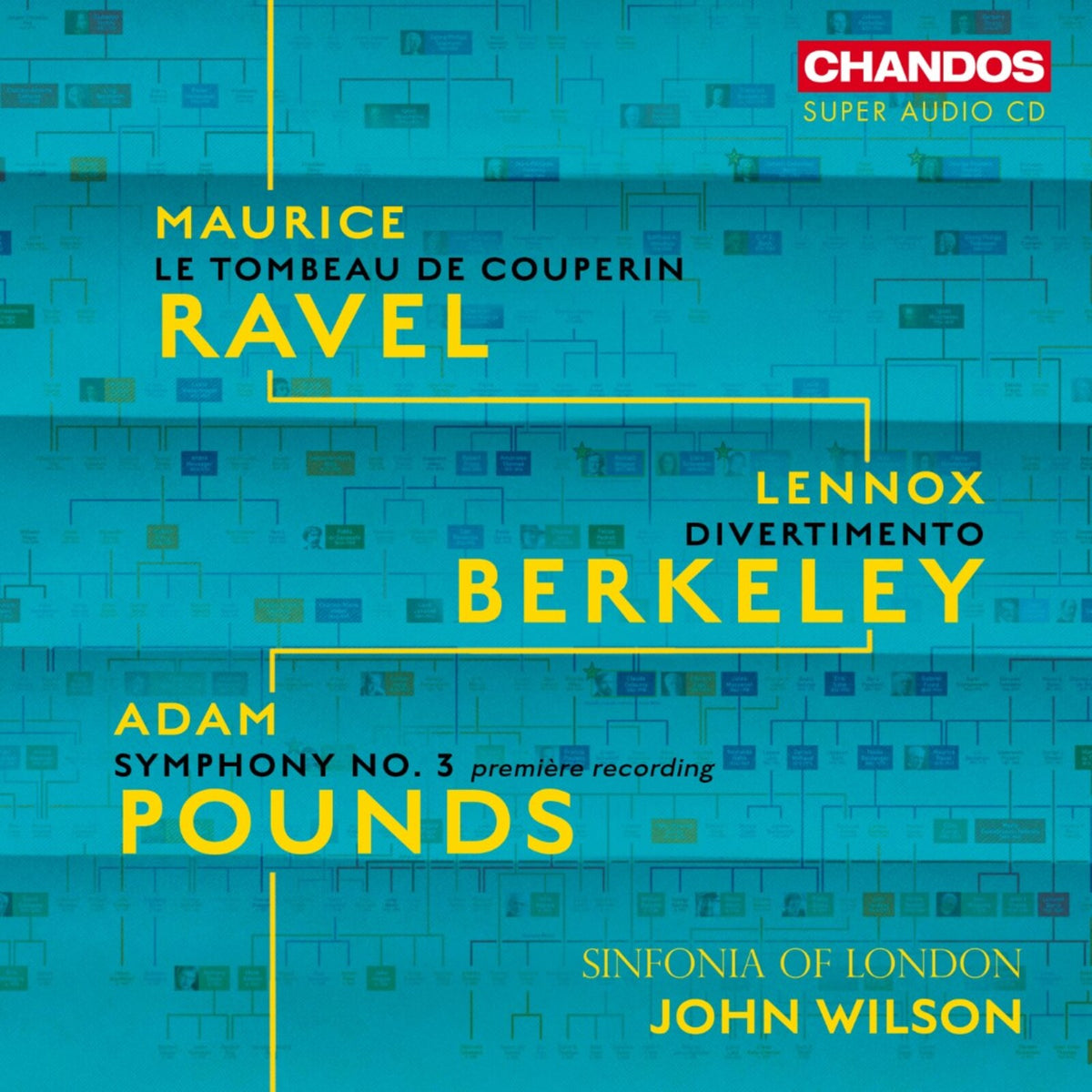 Sinfonia of London; John Wilson - Maurice Ravel; Lennox Berkeley; Adam Pounds: Orchestral Works - CHSA5324