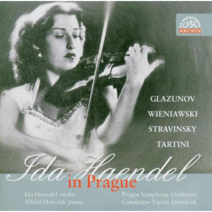ida haendal; violin - ida haendel in prague - SU37822