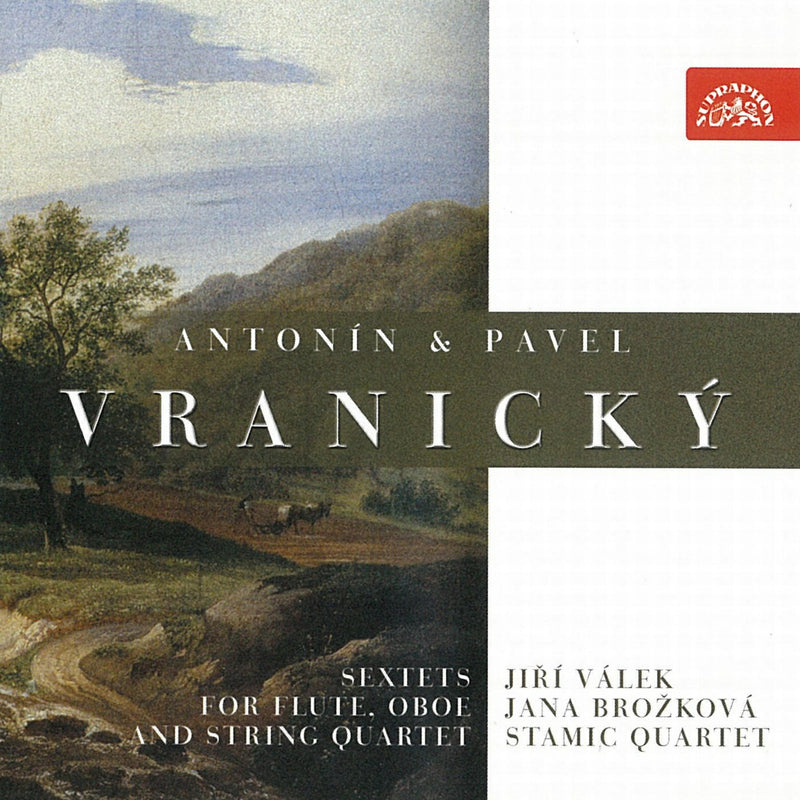 Stamic Quartet - Valek Brozkova - Antonin & Pavel Vranicky - Sextets for Flute, Oboe and String Quartets - SU37882