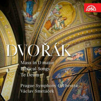 Prague Symphony Orchestra, Vaclav Smetacek - Dvorak Mass In D Major, Biblical Songs, Te Deum - SU43142