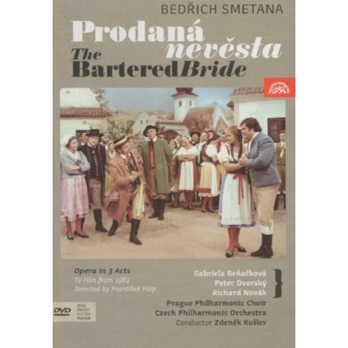 Zdenek Kosler/Benaclova - Smetana Bartered Bride - SU70119