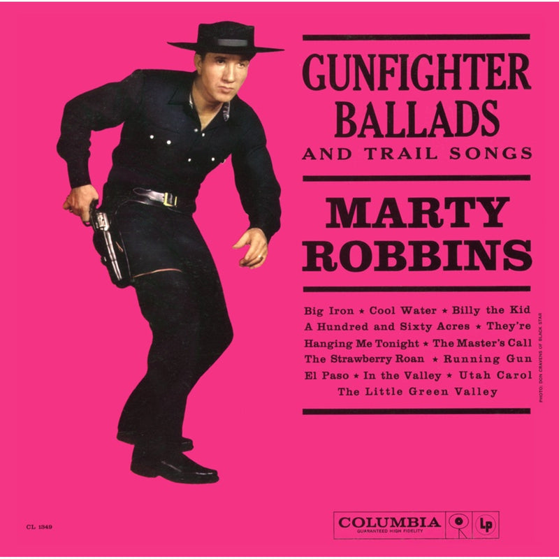 Marty Robbins - Sings Gunfighter Ballads and Trail Songs (Silver and Red "Bullets 'n' Blood" Vinyl ) - RLGM18211PMI