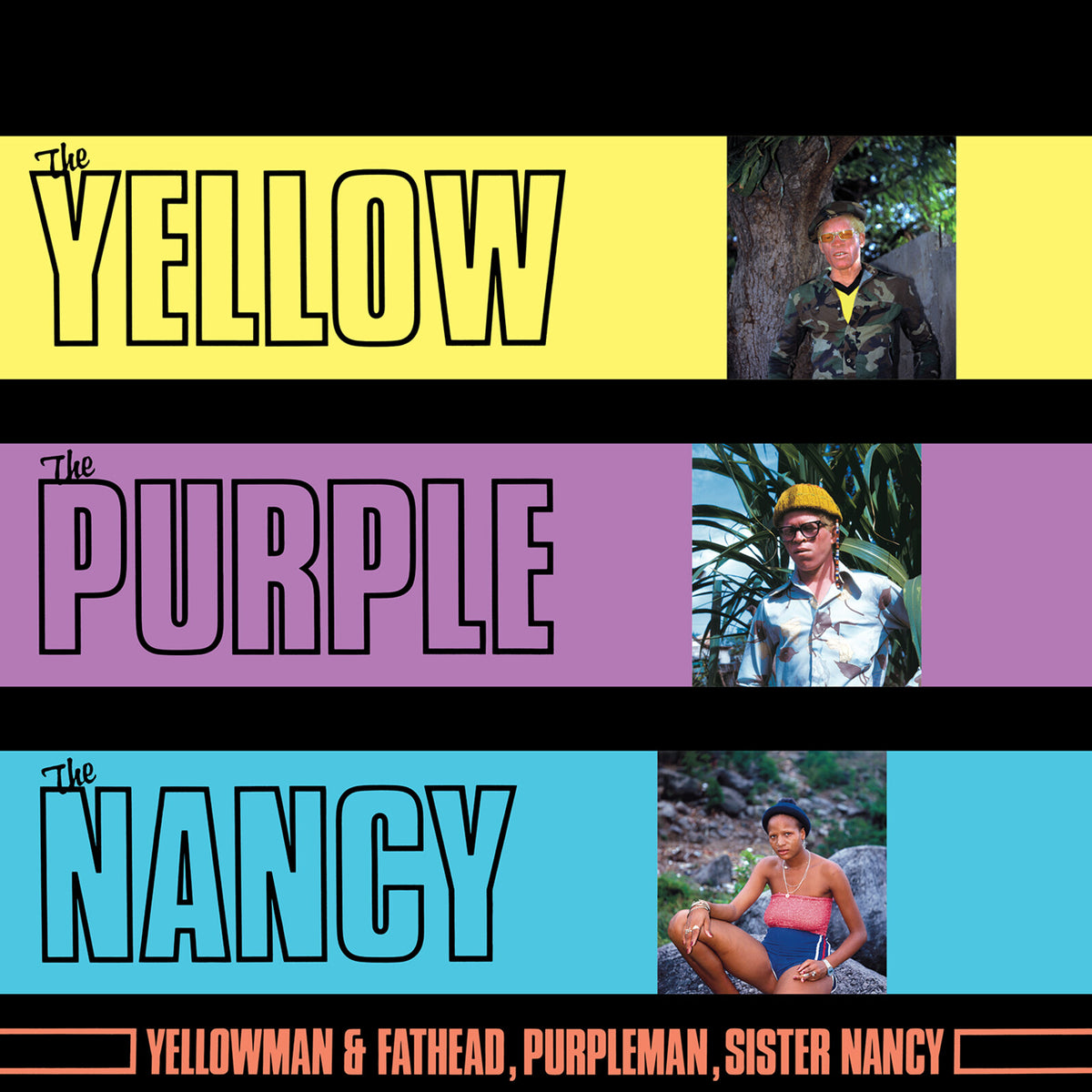 Yellowman, Purpleman, Sister Nancy - The Yellow, The Purple and The Nancy - GREL49