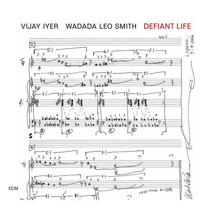 Vijay Iyer; Wadada Leo Smith - Vijay Iyer & Wadada Leo Smith: Defiant Life - 7530980