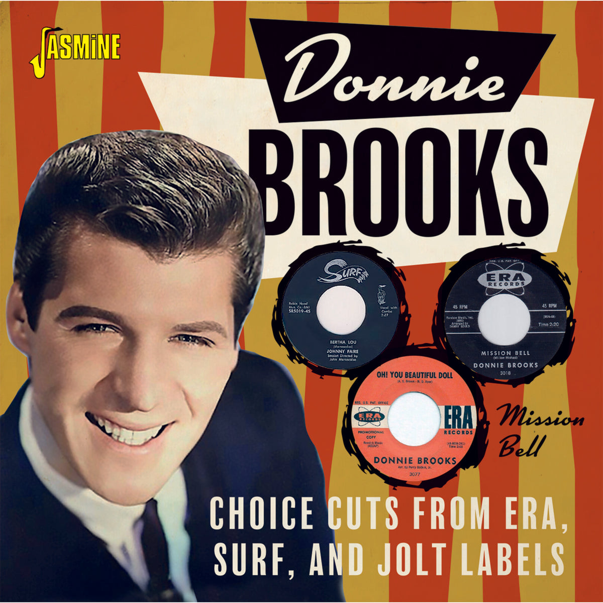 Donnie Brooks - Mission Bell Choice Cuts From Era, Surf, And Jolt Labels, 1957-1962 - JASCD1201