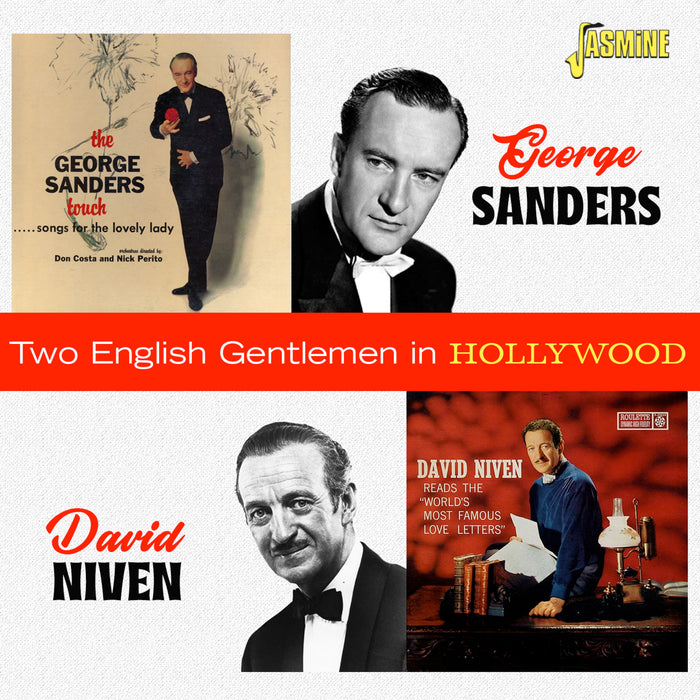 George Sanders & David Niven - Two English Gentlemen in Hollywood - JASMCD2785