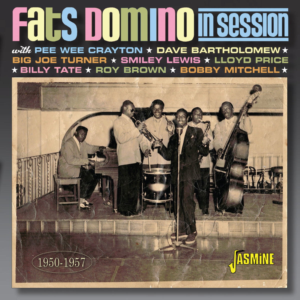 Various Artists - Fats Domino in Session 1950-1957 - JASMCD3303