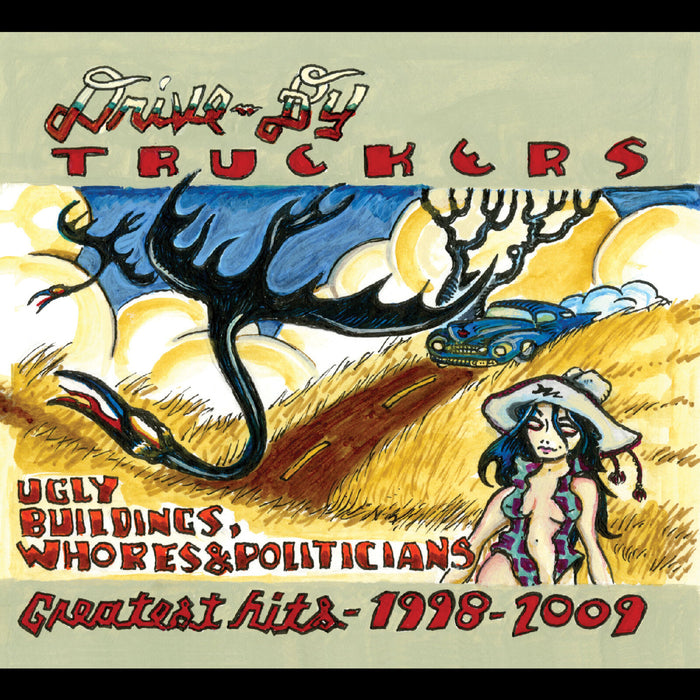 Drive-By Truckers - Ugly Buildings, Whores, and Politicians: Greatest Hits 1998-2009 (CLEAR COKE BOTTLE VINYL) - LPNW5883C