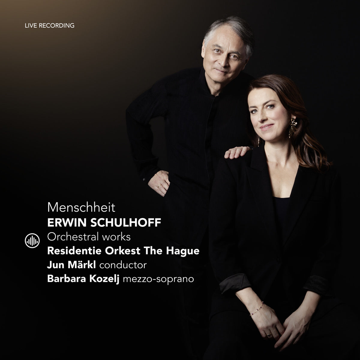 Barbara Kozelj; Residentie Orkest The Hague; Jun Markl - Menschheit - Erwin Schulhoff: Orchestral Works - CC720061