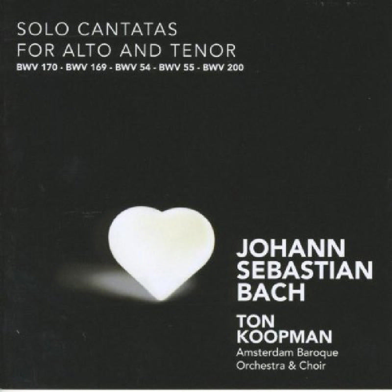 Johann Sebastian Bach - Solo Cantatas For Alto And Tenor - CC72282