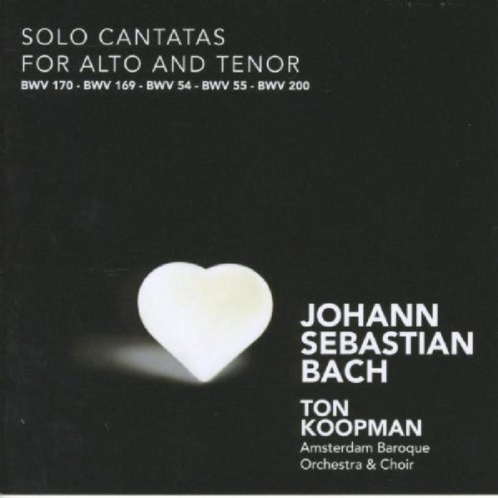 Johann Sebastian Bach - Solo Cantatas For Alto And Tenor - CC72282