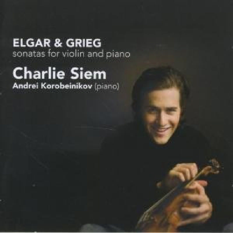 Charlie Siem - Elgar, Grieg: Sonatas for violin & piano - CC72293