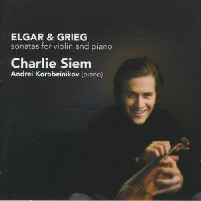 Charlie Siem - Elgar, Grieg: Sonatas for violin & piano - CC72293