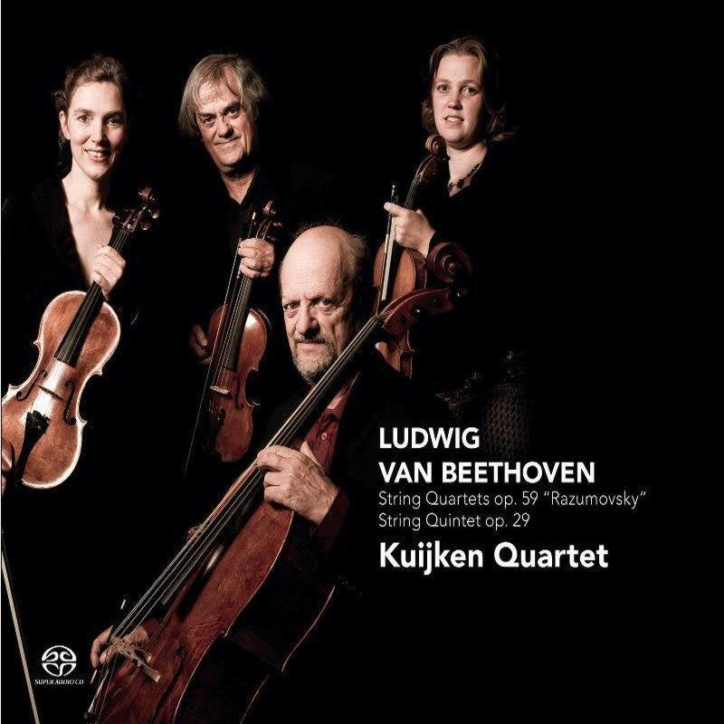 Kuijken Quartet - Beethoven: String Quartets op. 59, String Quintet op. 29 - CC72362