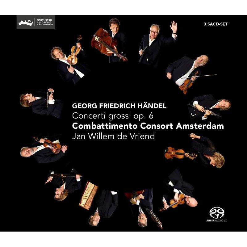 Combattimento Consort Amsterdam & Jan Willem de Vriend - Handel: Concerti Grossi Op. 6 - CC72570