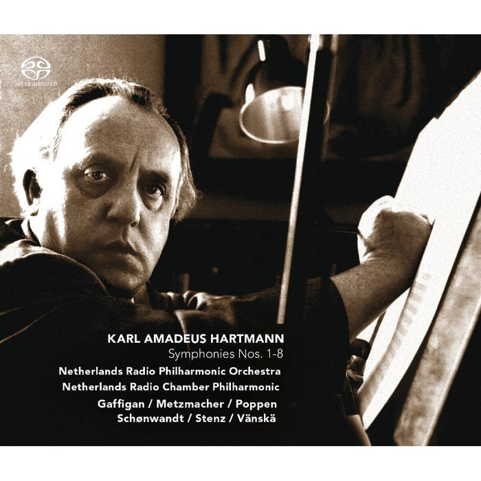 Netherlands Radio Philharmonic Orchestra, Christoph Poppen & Osmo Vansak - Karl Amadeus Hartmann: Symphonies Nos. 1-8 - CC72583